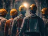 Group of mine workers