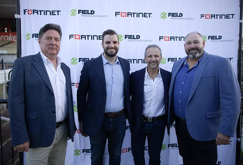 Jody Barlow (far right) with members of his management team.