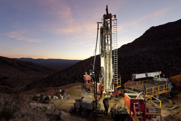 National EWP Schramm 685 track